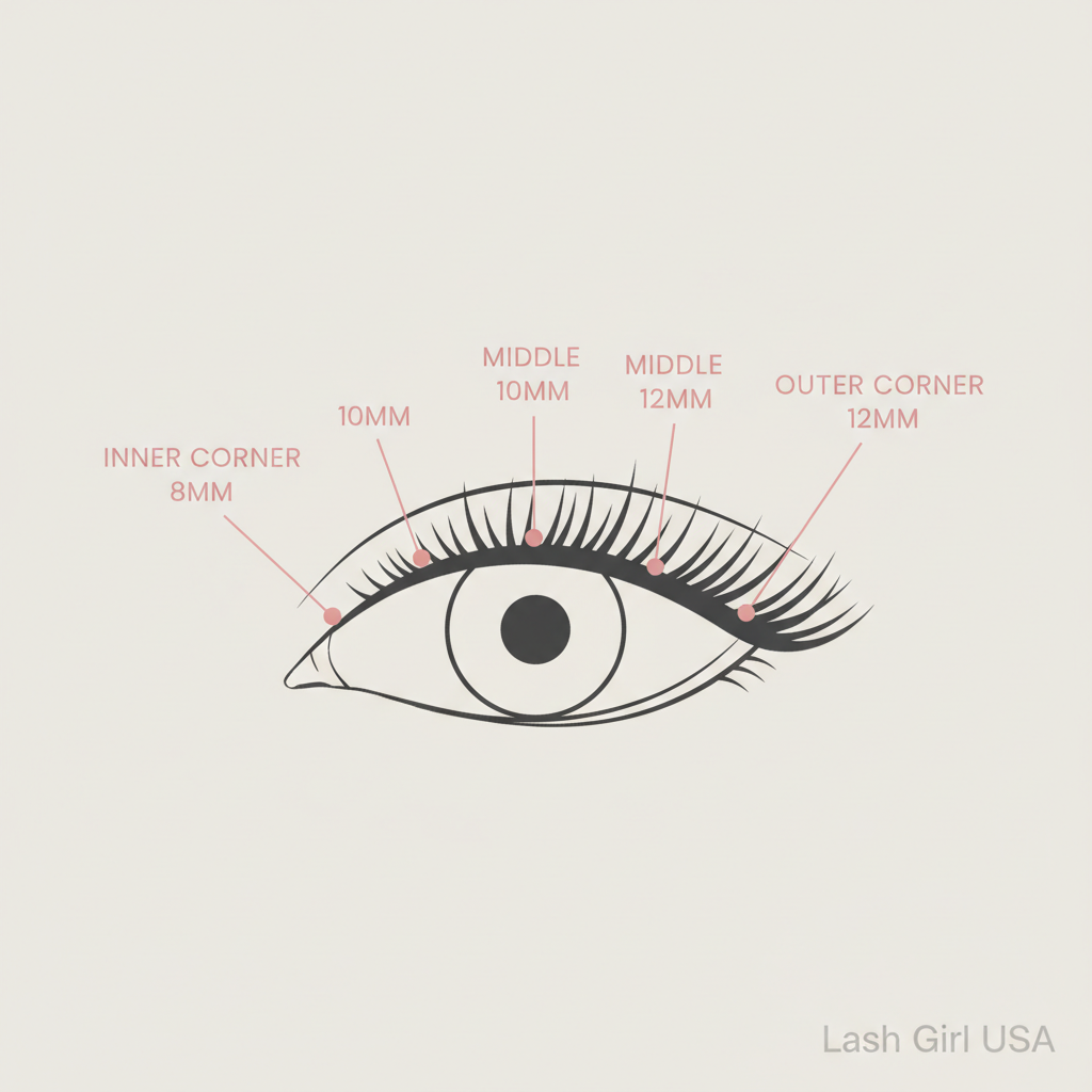 Natural Lash Map for Beginners