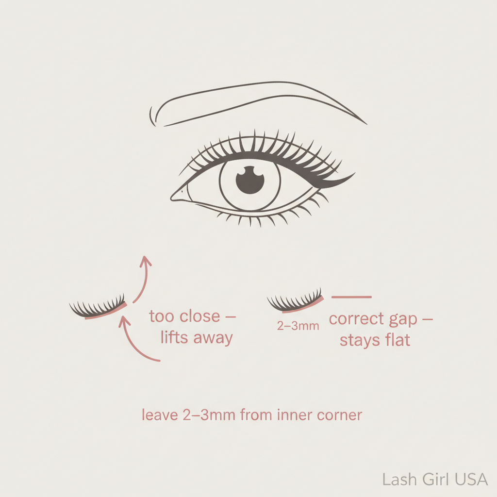 Why Lash Clusters Lift at the Inner Corner (And How to Fix It)
